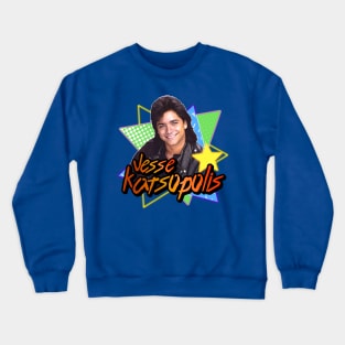 Uncle Jesse Katsopolis Full House 90s Tribute Crewneck Sweatshirt